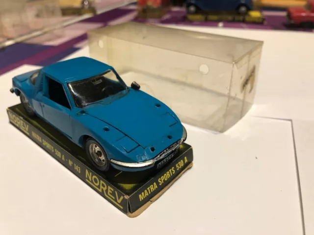 Modèle Réduit NOREV 1/43 Maserati Sport - Ancien, Brillant, Boîte Incomplète, Occasion