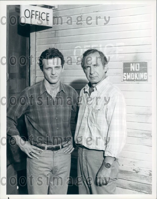 1985 Actor Aidan Quinn Ben Gazzara TV Movie An Early Frost Press Photo