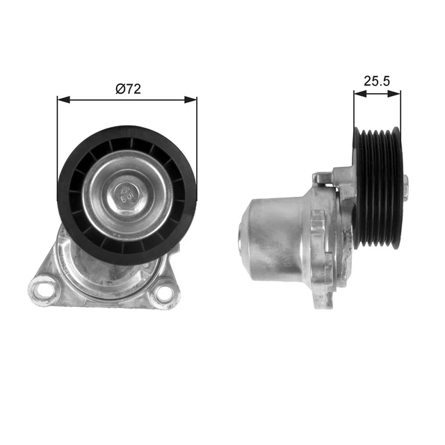 Tendeur De Courroie (Courroie D'accessoire) Mazda 6 Hatchback 1.8,Mx-5 Iii 1.8