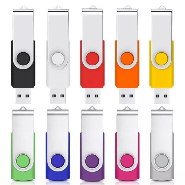 USB Memory Stick Flash Thumb Pen Drive 1,2,4,8,16,32,64,128,256,512GB PC/Mac/TV