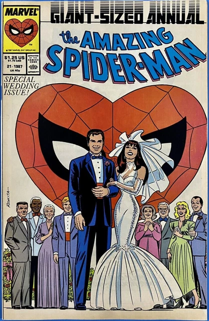 Marvel's The Amazing Spider-Man Giant Sized Annual #21 (1987) The Wedding Issue!
