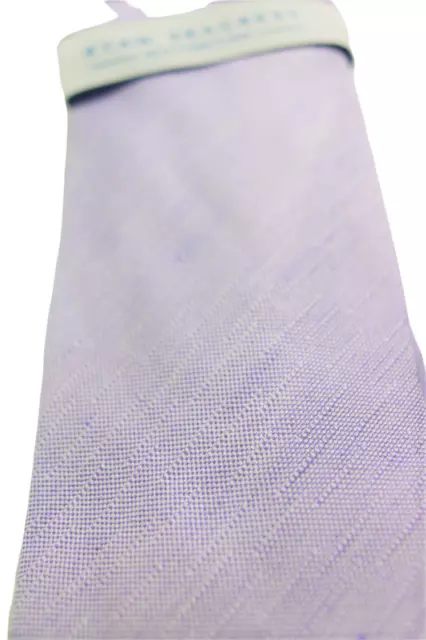 Ryan Seacrest Distinction Men's Seasonal Solid Slim Tie (Purple, One Size) 2