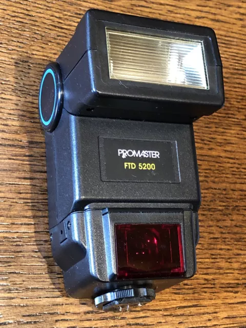 Promaster Ftd 5700 Ttl Flash Unit With Af Minolta Module & Diffuser * Mint*