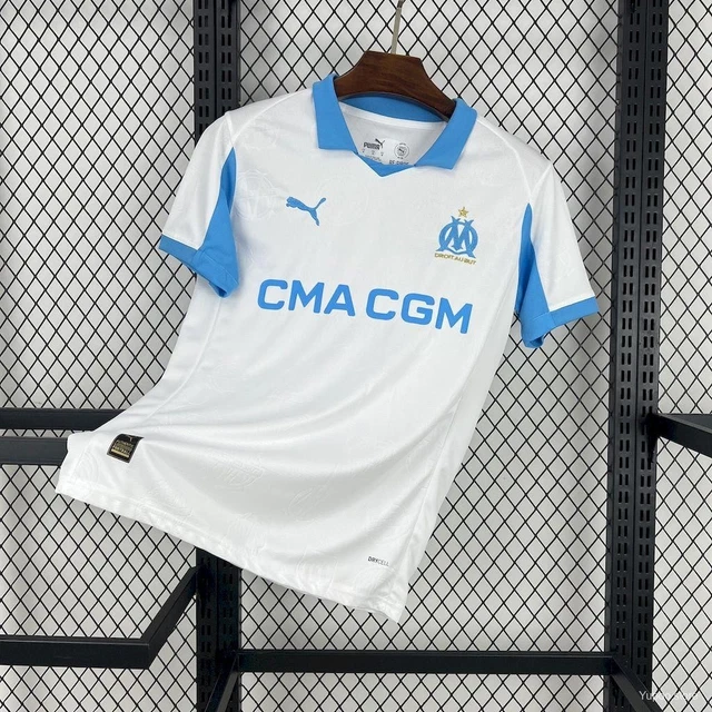 MAILLOT OM OLYMPIQUE de Marseille 2025/2026 Officiel Flocage