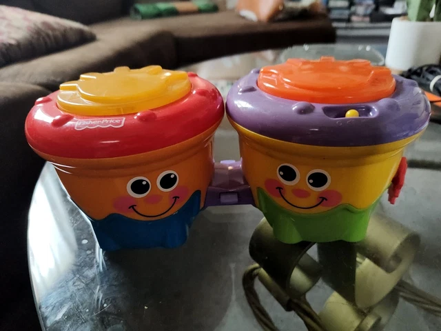 CRAWL-ALONG Drum Roll Bongos RinganCRAWL-ALONG Drum Roll Bongos Ringan  