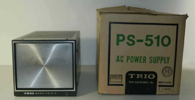 Alimentation (Kenwood) Trio PS-510 (pour TS-510) à tester Alimentation (Kenwood) Trio PS-510 (pour TS-510) à tester