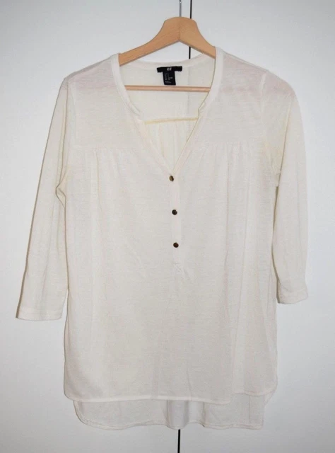 T shirt Donna H&M HM Tg S + Regalo Canotta Benetton Tg S/M + Vestitino Zara Tg M