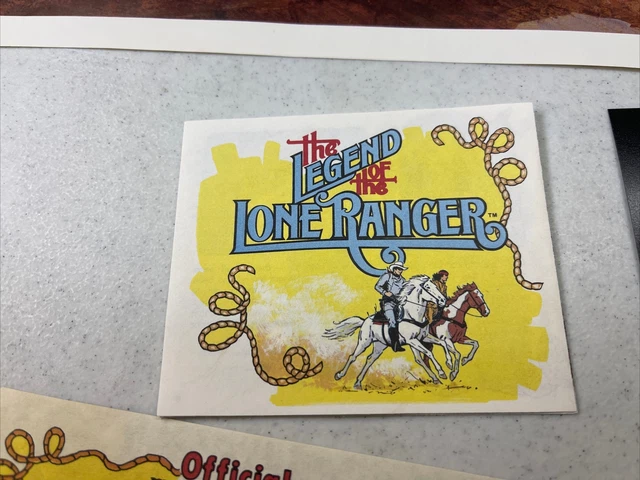LONE RANGER DEPUTY Kit 1980-From Cheerios General Mills-Complete With ...