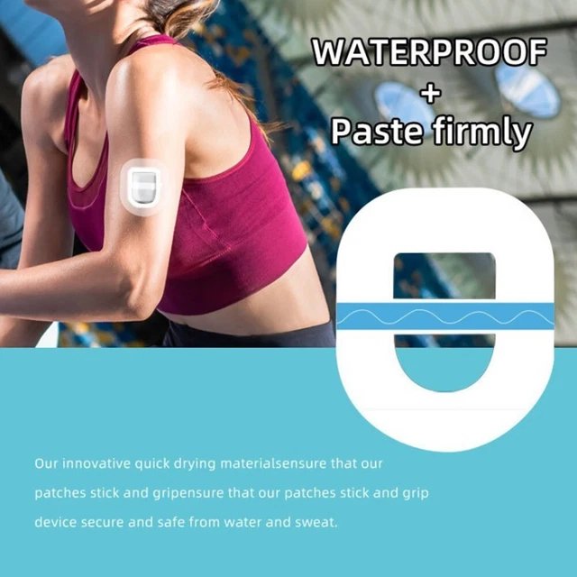 Capteur Patch Neuf Pratique Imperméable Freestyle Libre non-Glissant Stickers