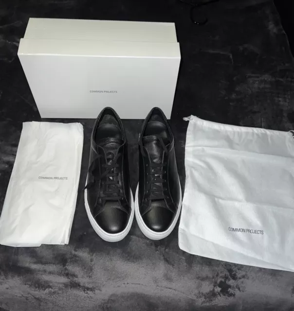 Common Projects Achilles Low-top Leather Sneakers Size 12