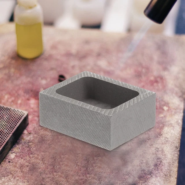 Molde de grafito lingote molde metal fundición molde joyería suministro