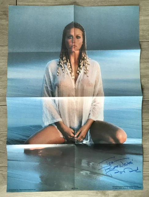 BO DEREK 1979 Affiche Originale Poster Avec D dicace Et Signature bo-derek-1979-affiche-originale-poster-avec-d-dicace-et-signature