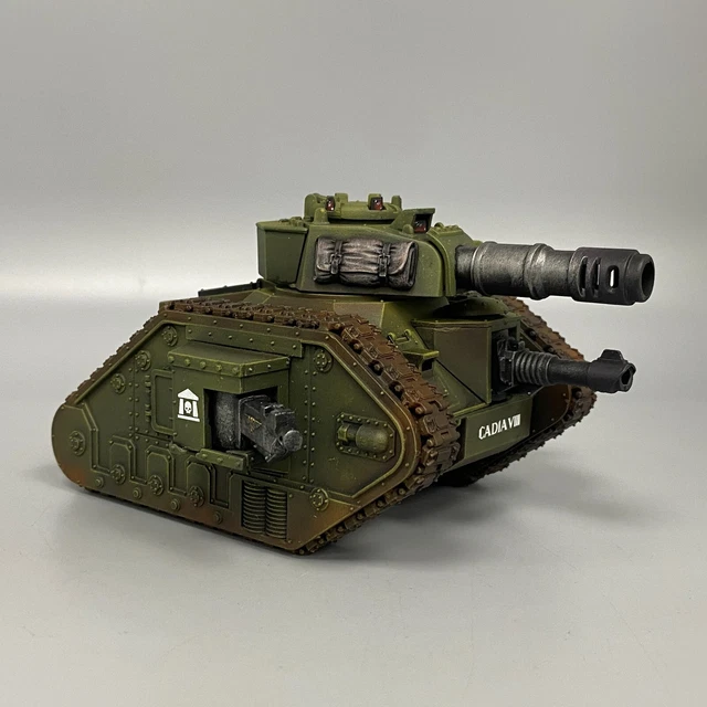 1 LEMAN RUSS EXTERMINATOR TANK ASTRA MILITARUM GUARDIA IMPERIALE WARHAMMER 40K - Foto 8