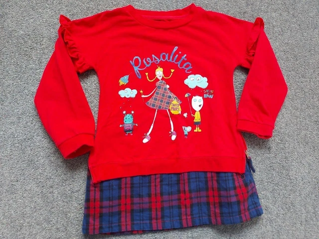 Rosalita Senoritas Designer Girls, Multicoloured Dress,  5 Yrs 110Cm
