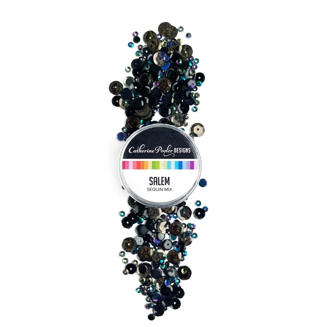 Catherine Pooler Salem Sequin Mix  1tbs : Happy Meowloween Collection