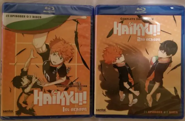 DVD Anime Haikyu Haikyuu!! TV Series 1-50 End Season 1+2 +1 Movie