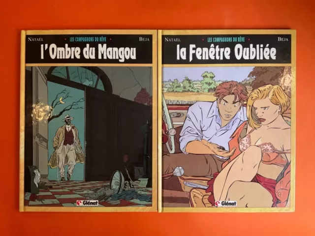 Béja Les Compagnons Du Rêve Lot Tomes 1 & 2 Eo Ed Glénat Comme Neuf