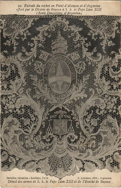 CPA Extrait du rochet en Point d'Alencon FRANCE (1054265)