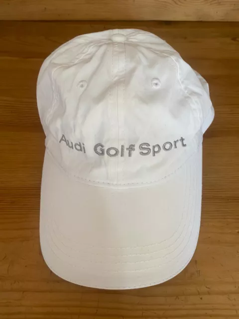 Audi  Golf Sport Cap / weiss / NEU