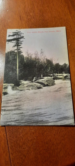 Old RPPC Port Austin Beach, Port Austin, MI #3281 1925 to 1930's