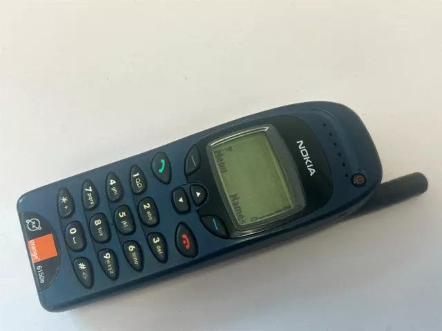 Nokia 6150 Sat NSM-1NY - Blue Black (Unlocked) Mobile Phone - Fully Working
