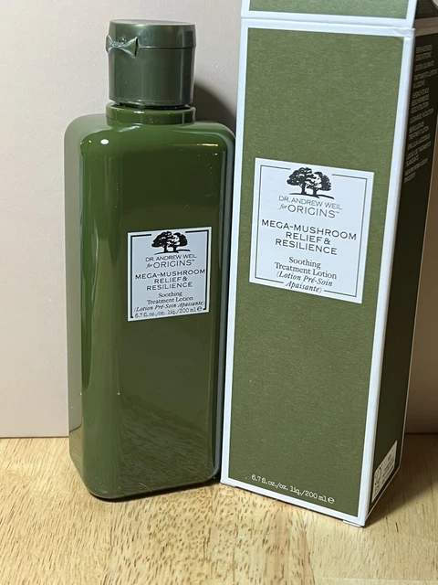 Origins Mega Mushroom Relief & Resilience Soothing Treatment Lotion 6.7 oz - NIB