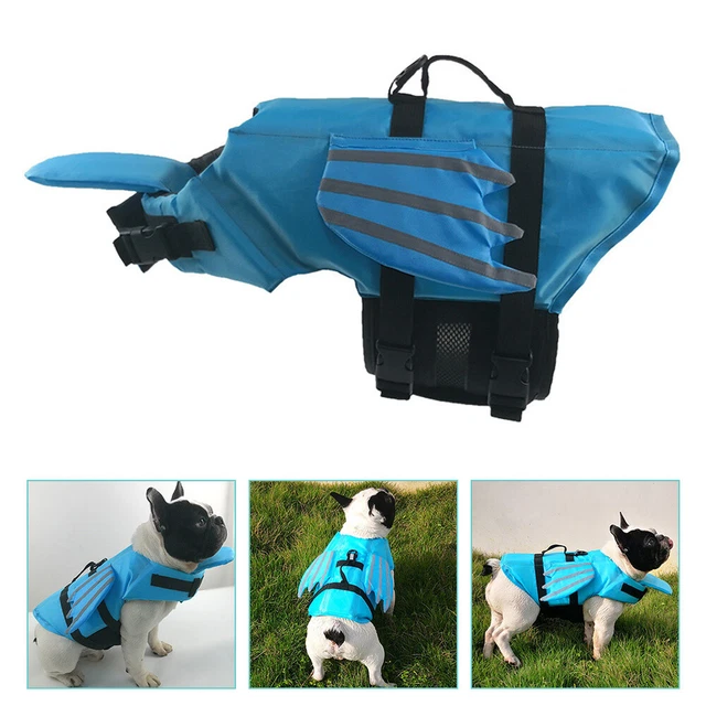 Traje de baño cachorro perro anillo de rescate cachorros vida chaleco perros chaleco de natación chaleco