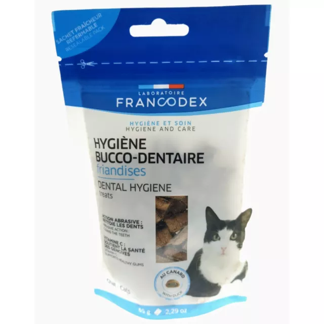 Friandises Hygiène Bucco-Dentaire 65g Pour Chatons et Chats