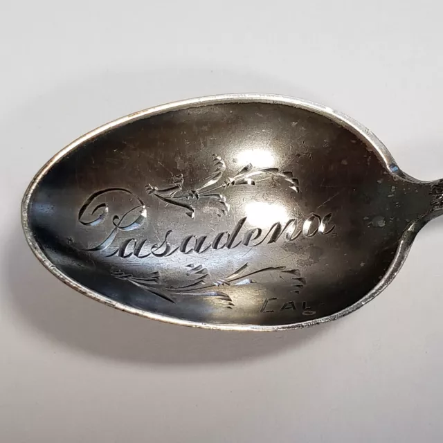 Sterling Silver Souvenir Spoon - Pasadena California - SKU-FL0170