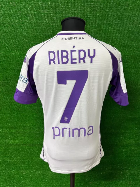 Maglia Fiorentina RIBERY Match Issue Worn Indossata Shirt Maillot Jersey France