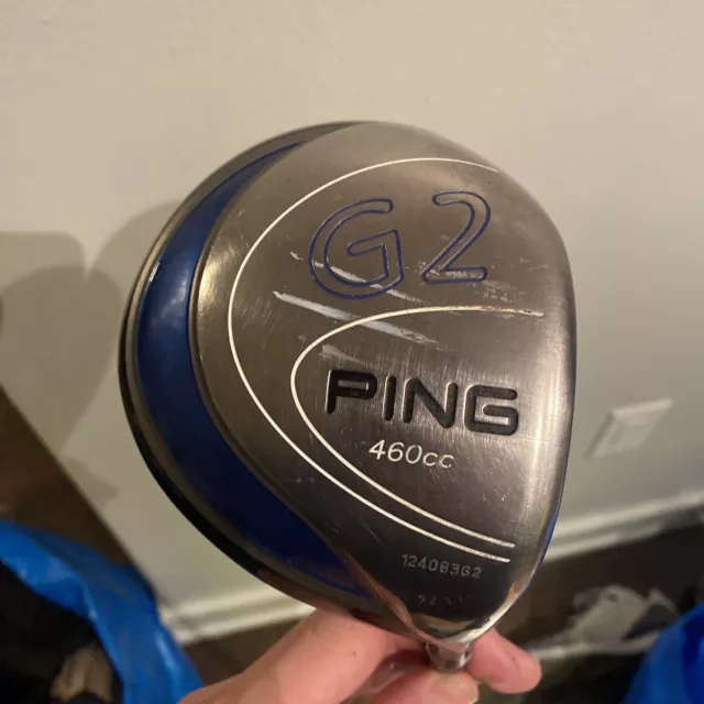 Ping G2 460cc 10* Driver Graphite Grafalloy 65s With Headcover