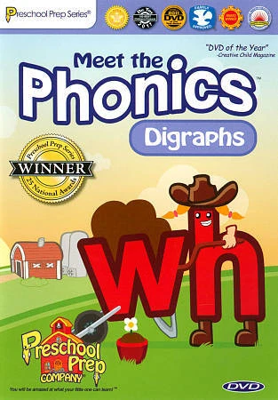 Digraphs Animation MEET THE PHONICS - Digraphs DVD by Animation £2.05 - PicClick UK