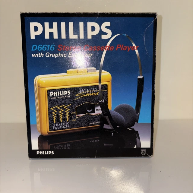 WALKMAN STEREO Cassette Player Philips Skymaster Mark Ii D6631 EUR 70