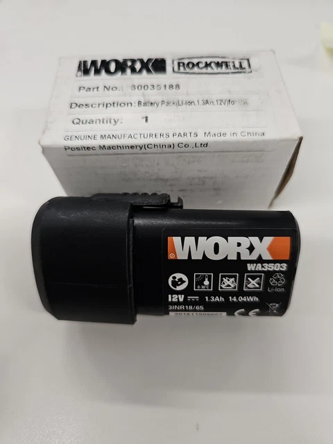 Are rockwell and top worx batteries interchangeable