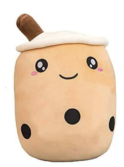 🧋Bubble Tea Plush Toy ~ Milk Tea Cup Plushie Stuffed Soft Hugging Pillow