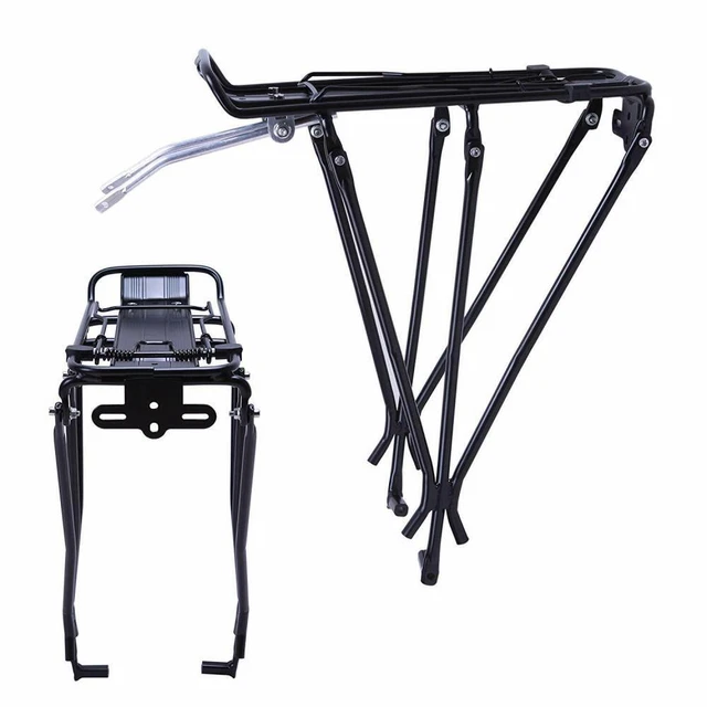 ICOCOPRO Rear Bike Rack - 110LBS Bike Cargo Rack With Fender, Aluminum Alloy Bicycle Rear Rack, Quick Release Waterproof Bike Rack For Back Of Bike, Touring Carrier Rack For Road