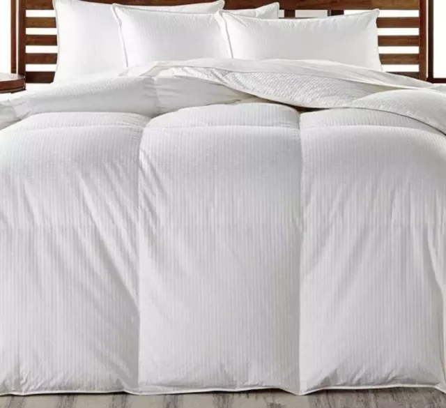 Hotel Collection Goose Down Medium Weight Full/Queen Comforter New W/defects