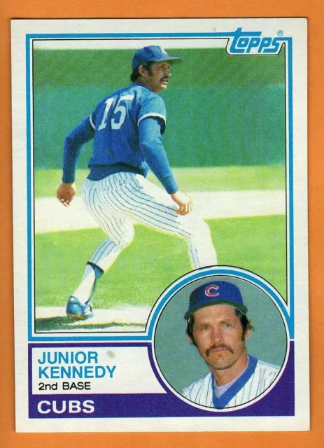 Junior Kennedy(Chicago Cubs)1983 Topps Baseball Card