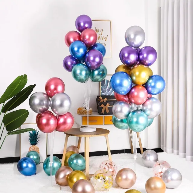 Balloon Stand Holder Kit Support Base Table Wedding Birthday Party Decor