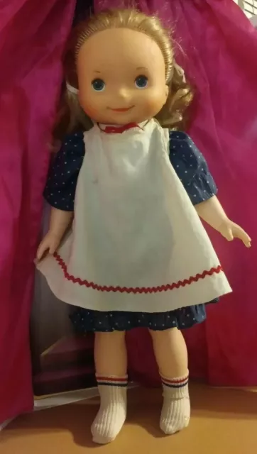 Fisher Price 1981 My Friend Mandy Doll Original Dress Headband & Socks + Smock