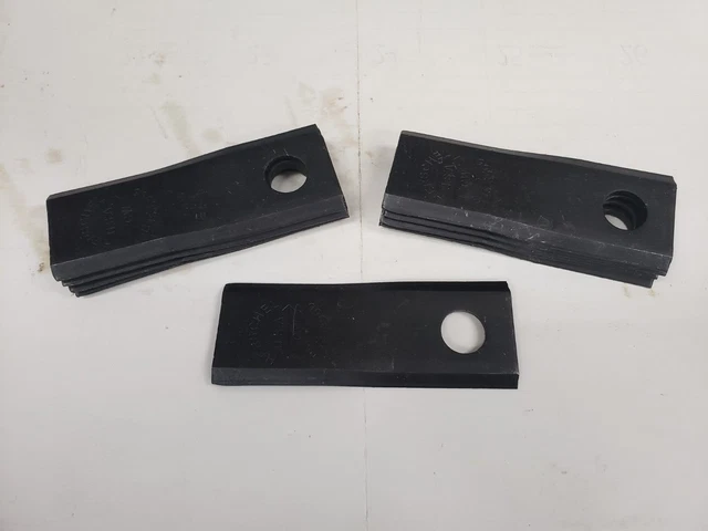 Qty/9 Herschel B45-6566 Disc Mower Blades RH 11°