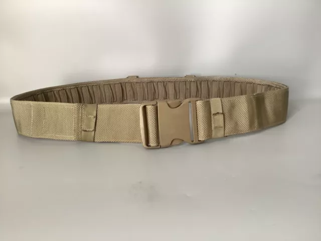 Genuine British Army Webbing Belt MTP Issue Heavy Duty IRR PLCE Olive Large