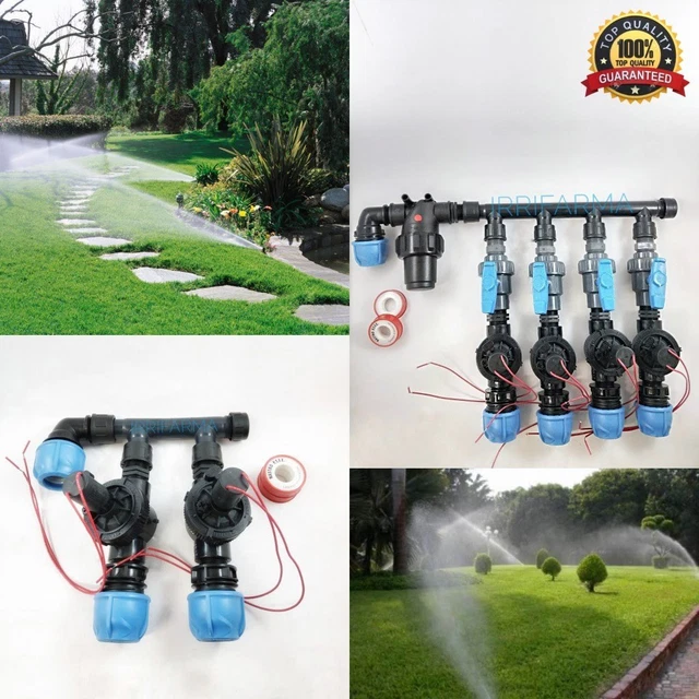 Kit irrigazione Prato Giardino con elettrovalvola per programmatore Toro Hunter