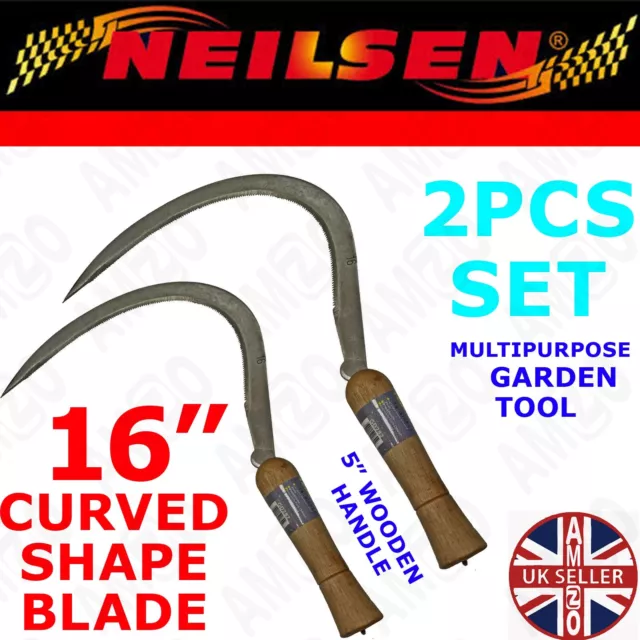 Lightweight, Strong build Folding Scythe Pole & Blade (Genuine Neilsen  CT5763)
