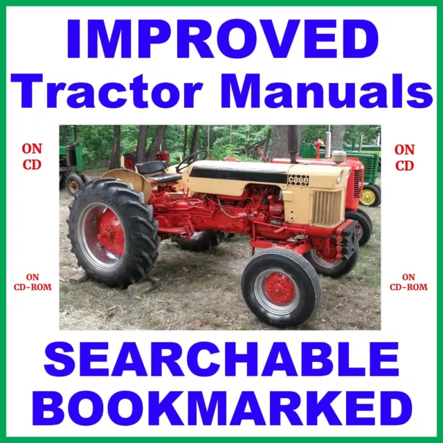 Case 730 830 930 FACTORY SERVICE MANUAL & SHOP MANUAL -2- MANUALS 723 PAGES CD