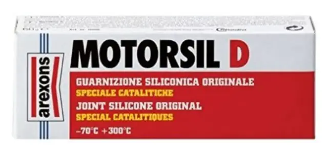 Arexons 0096 Motorsil D 60Gr Rossa Guarnizione Siliconica Per Motore Mastice