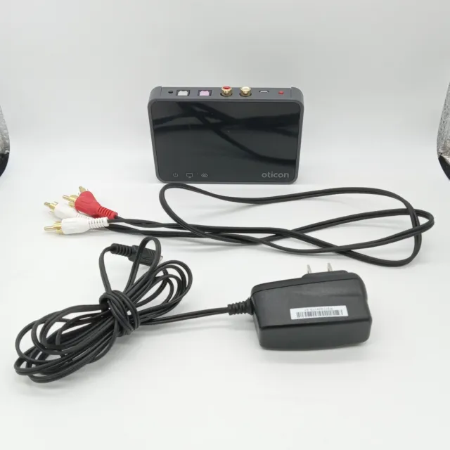 Adaptador de TV digital Oticon Dolby 3.0/TVA3 para Oticon Opn/Más audífonos