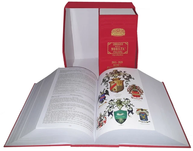 ANNUARIO DELLA NOBILTÀ italiana 2015 - 2020 XXXIII edizione genealogia
