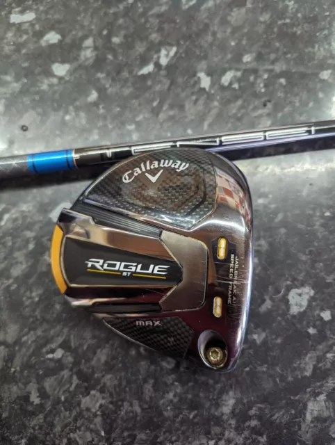 Callaway Rogue ST Max Driver / 9 Degree / Tensei AV Blue 65 Stiff Graphite