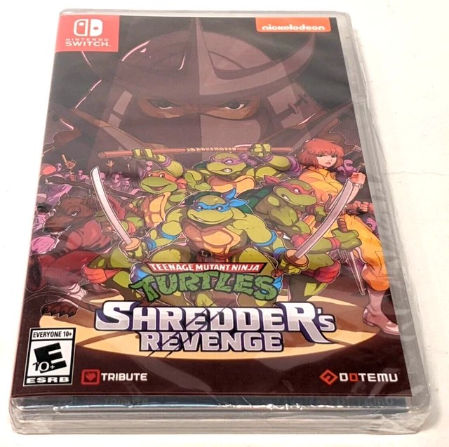 Teenage Mutant Ninja Turtles - Shredder's Revenge (2022, Switch) *Damaged Case*